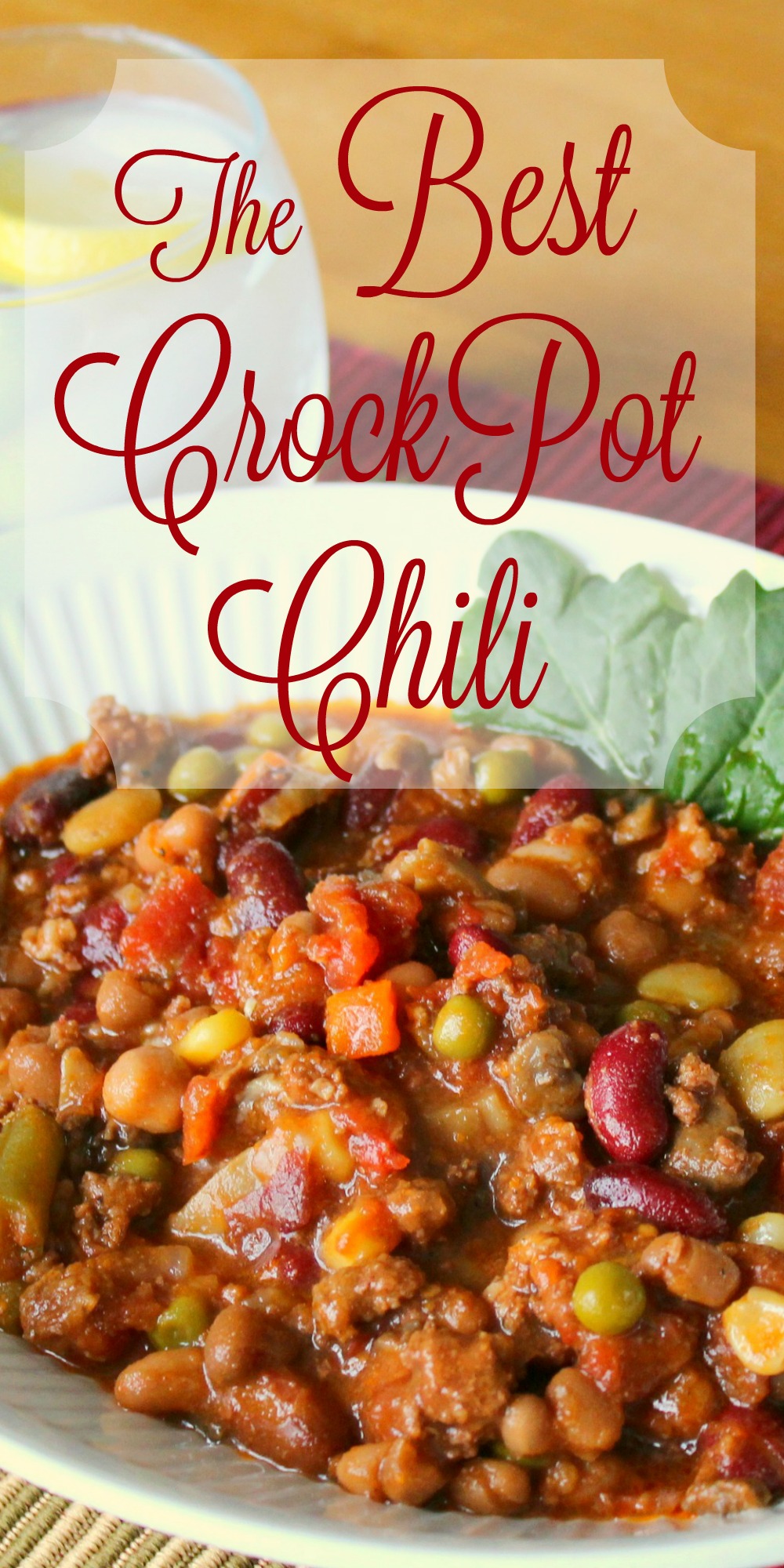 The Best Crock Pot Chili! - TheProjectPile.comTheProjectPile.com